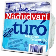 Nádudvari félzsíros túró