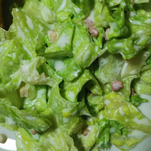 Sajtos joghurtos baconos saláta